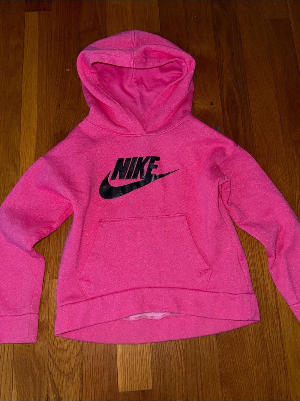 Nike Kids' Pink Fleece Hoodie size 6